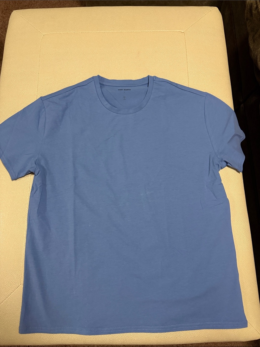 Soft Blue Crewneck Tee - Women's Short Sleeve